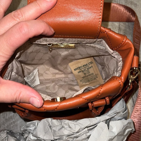 NEW Steve Madden whiskey spice crossbody with mini wallet - Picture 5 of 16